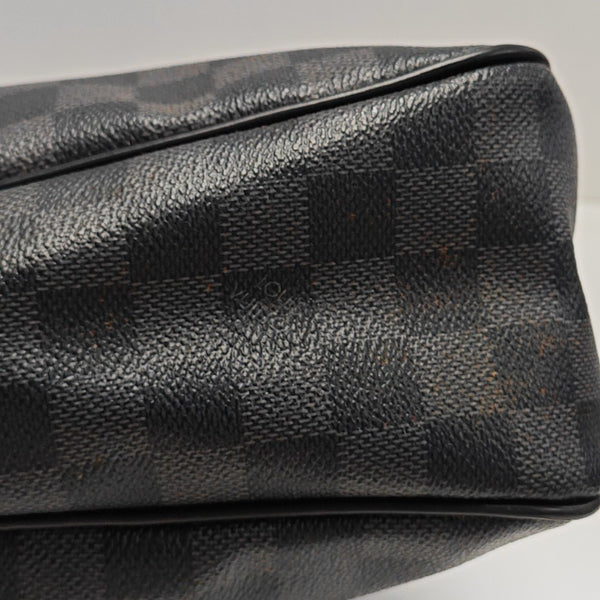 DANIEL GM Damier Graphite Coated Canvas Gray