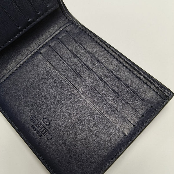 Calfskin Wallet Blue