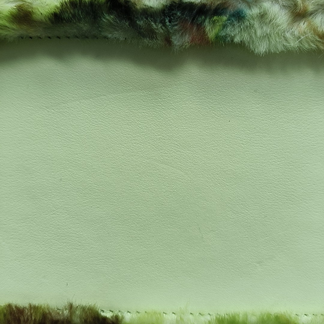 Lady Dior Medium Fur Multicolor
