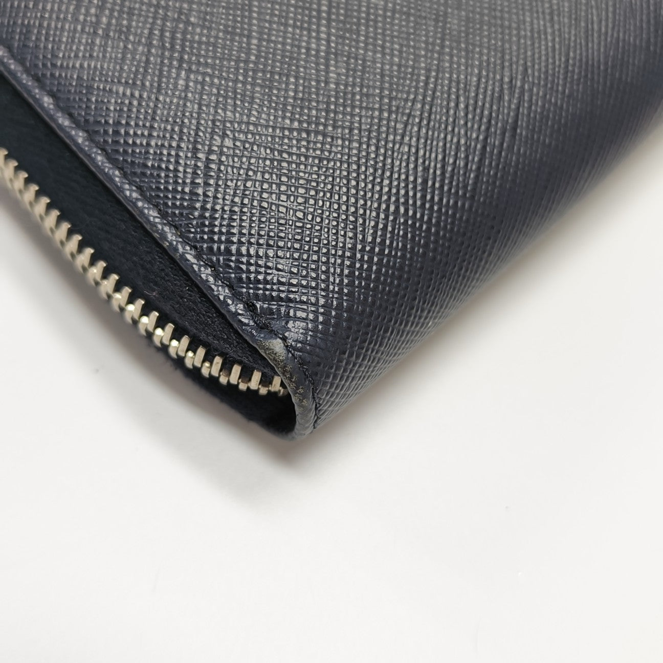 Saffiano Calfskin Wallet Blue