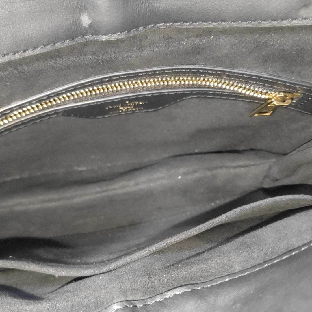 TWINNY Monogram Coated Canvas Brown