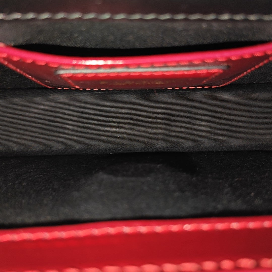 SERPENTI FOREVER Small Patent Leather Red