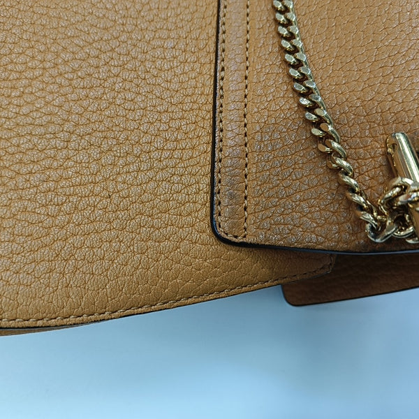 Drew Medium Calfskin Yellow