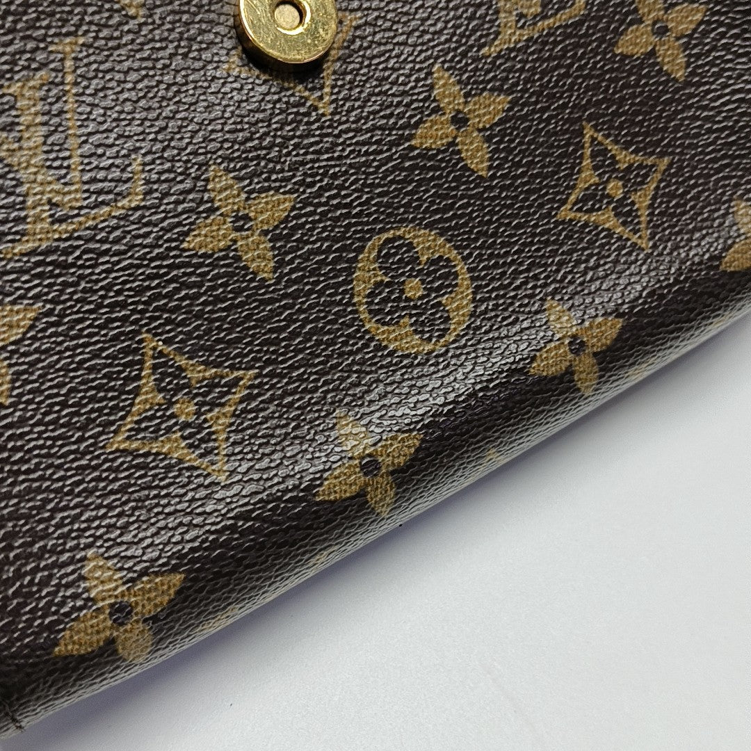 FLORENTINE Monogram Coated Canvas Brown
