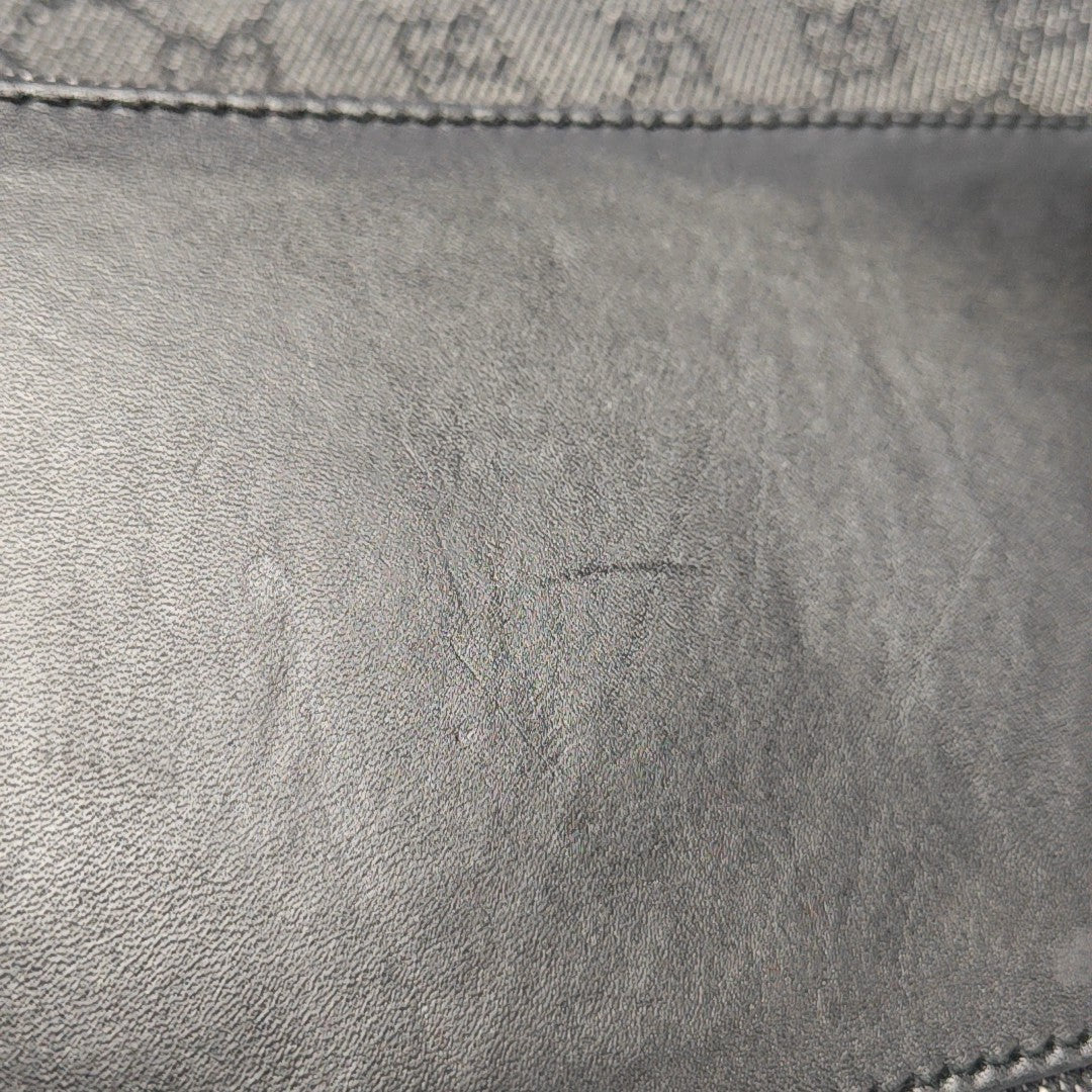 Monogram Canvas Tote Bag Black