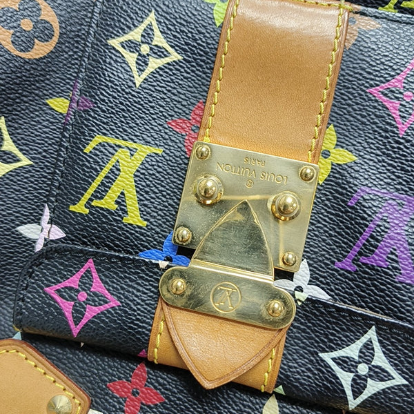 SPEEDY 30 Monogram Coated Canvas Black