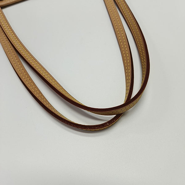 NEVERFULL MM Monogram Coated Canvas Brown