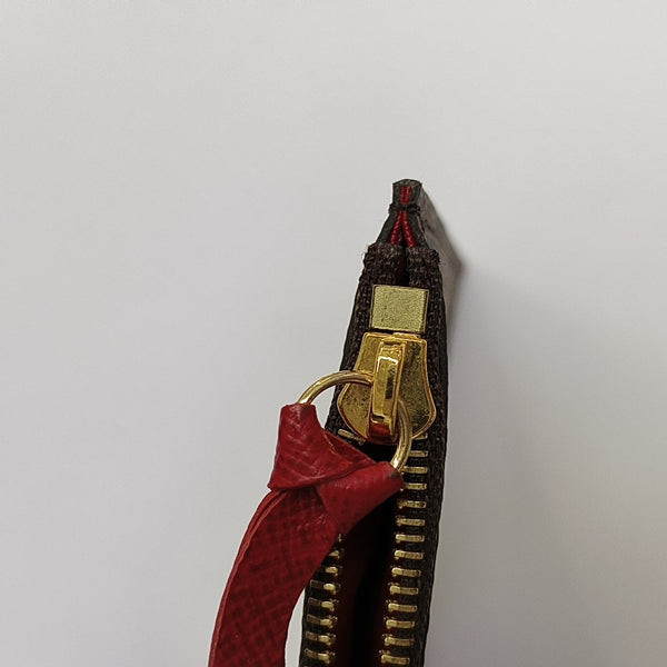 Authenticated pre-owned  FÉLICIE Coated Canvas Brown - Shoulder Bag at Looply