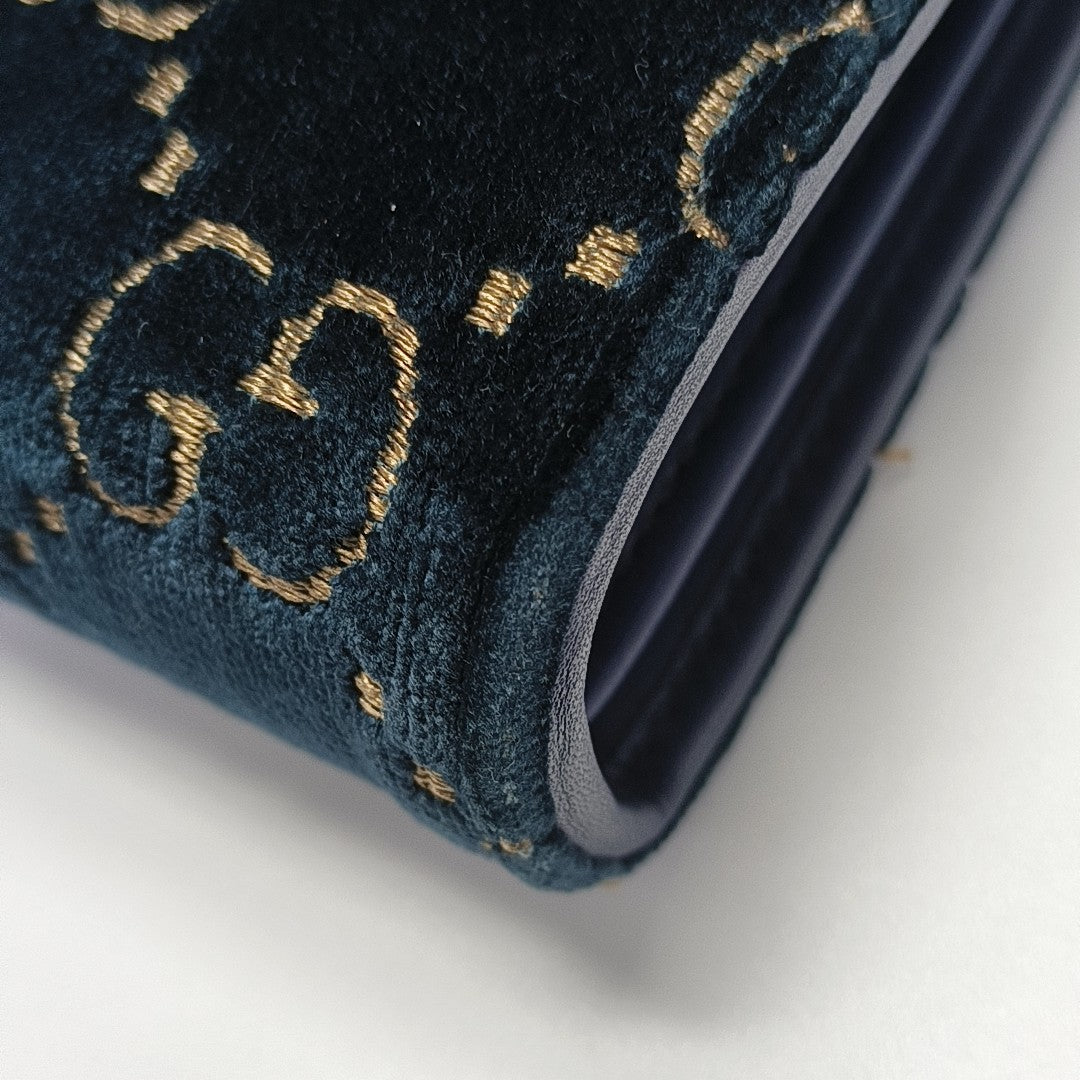 Dionysus Mini Monogram Velvet Blue