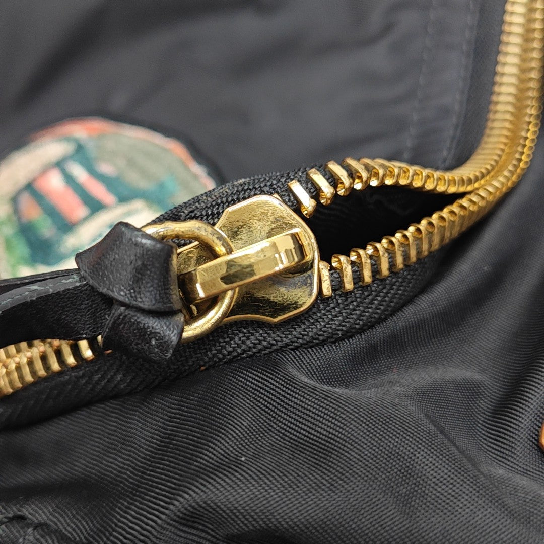 The Rucksack Nylon Black