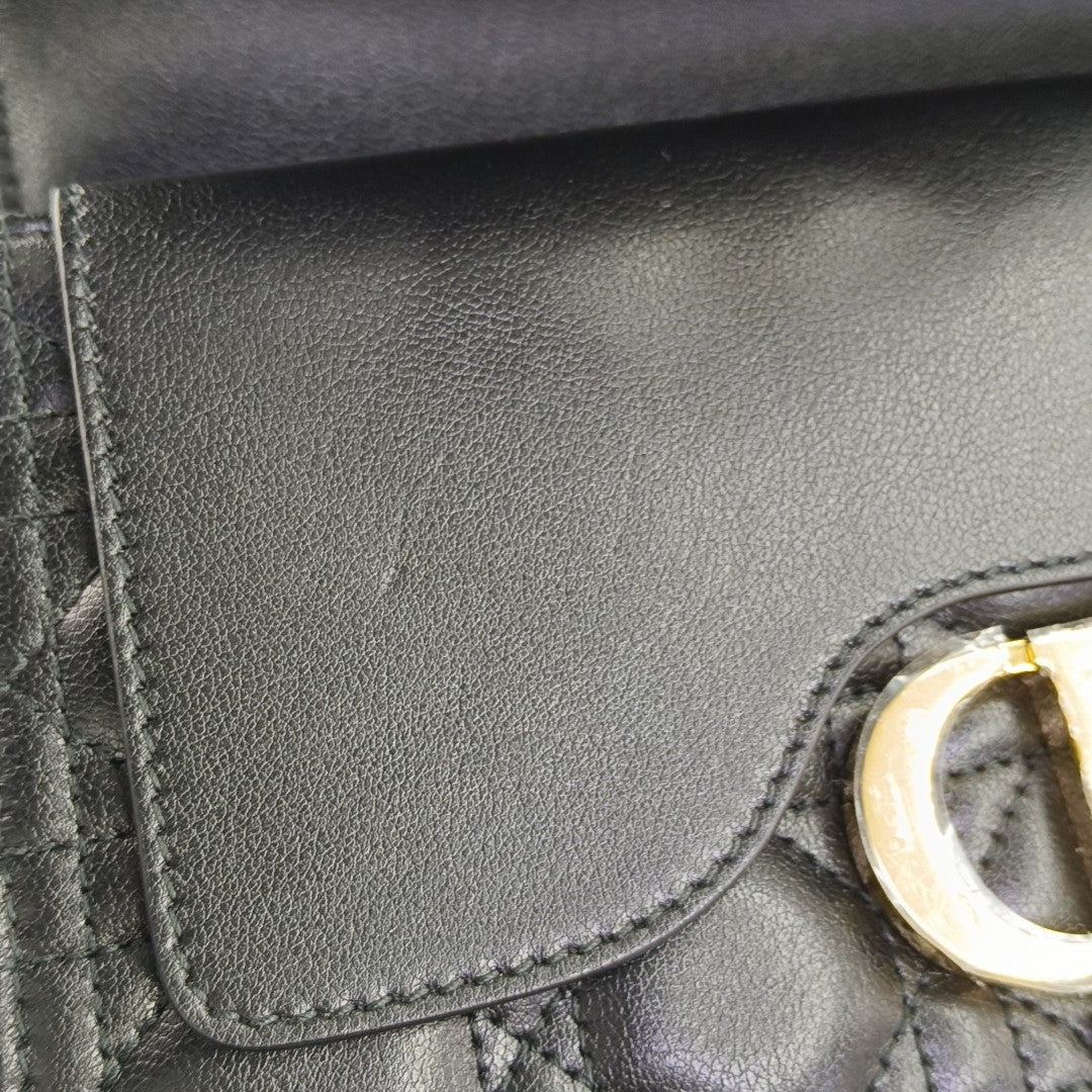 Cannage Lambskin Small Black