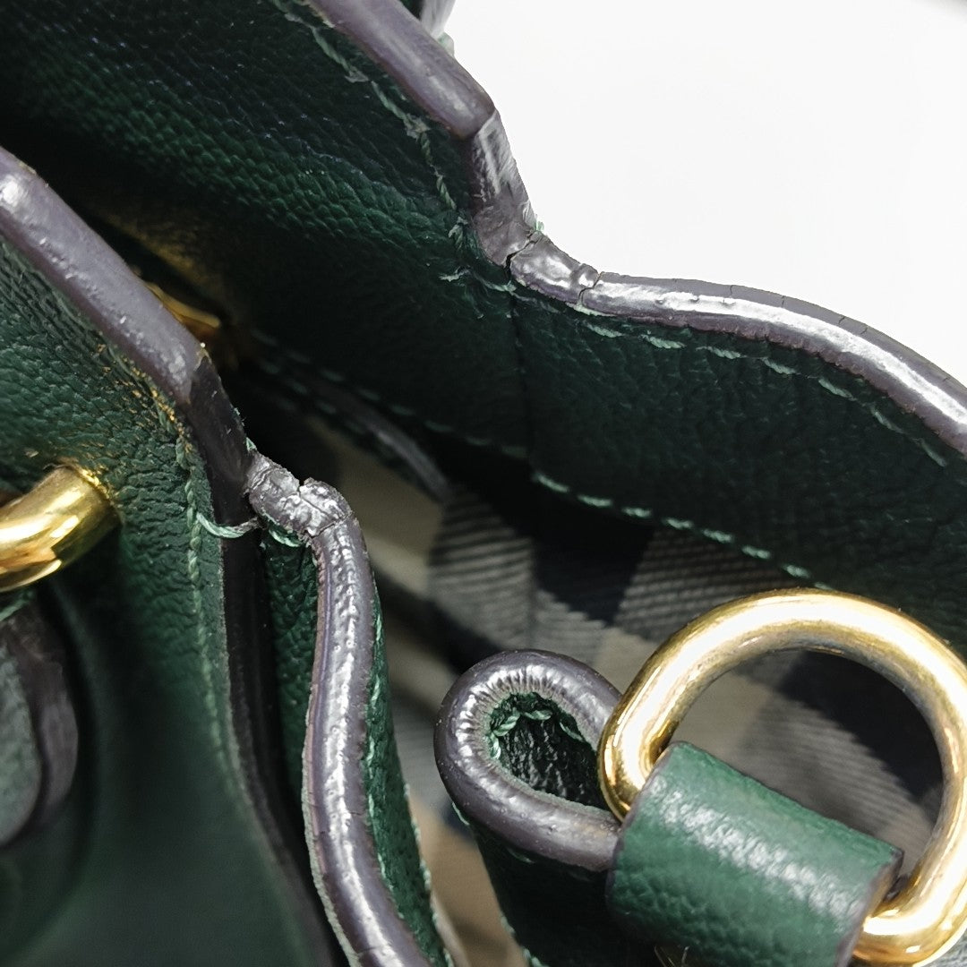 Buckle Calfskin Green