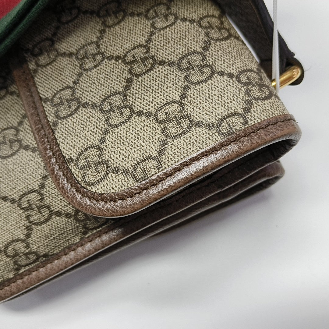Neo Vintage Small Monogram Coated Canvas Beige