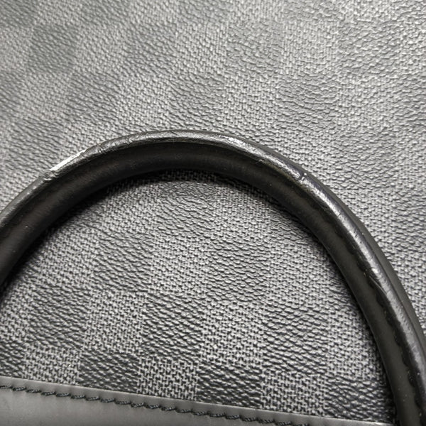 PORTE-DOCUMENTS Damier Graphite Coated Canvas Black