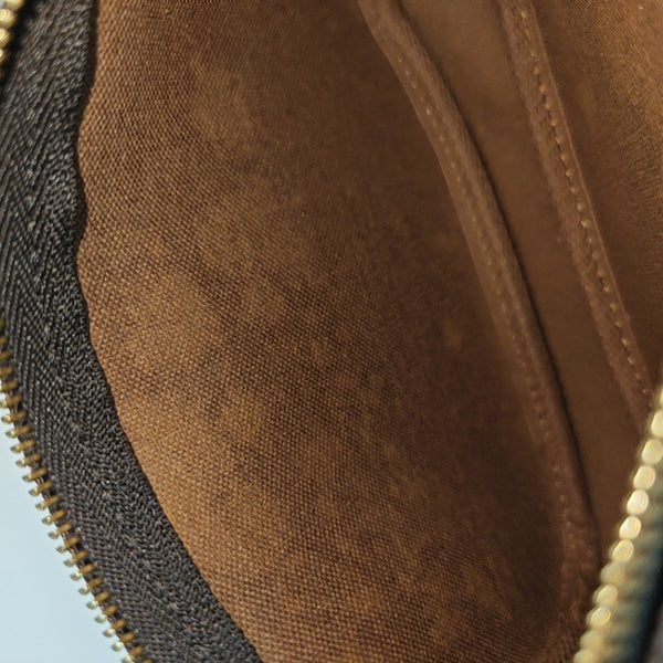 ACCESSOIRES Mini Monogram Coated Canvas Brown