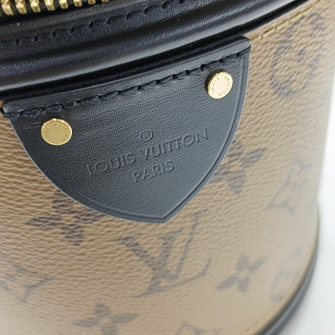 CANNES PM Monogram Coated Canvas Brown