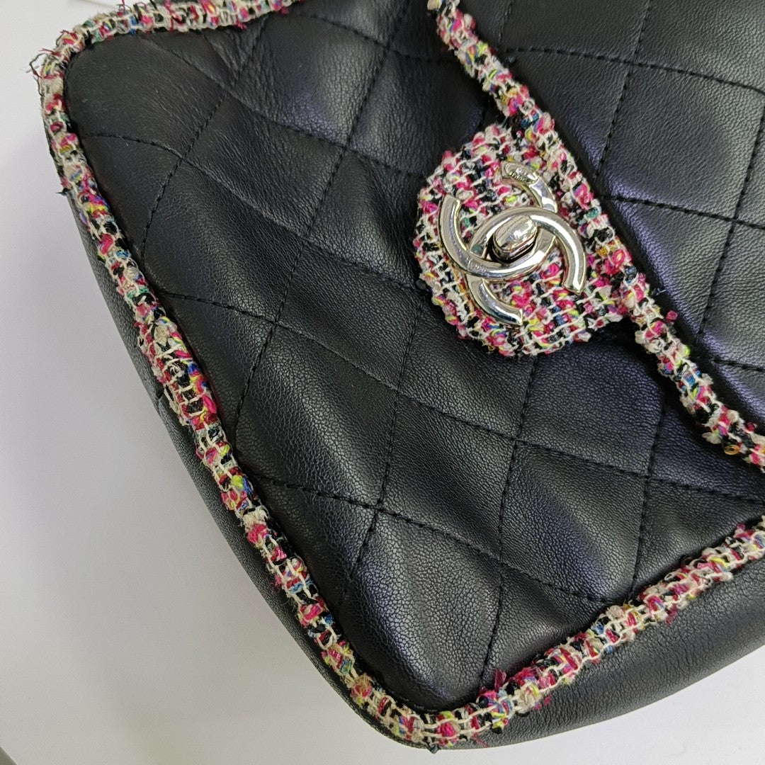 Quilted Lambskin Black