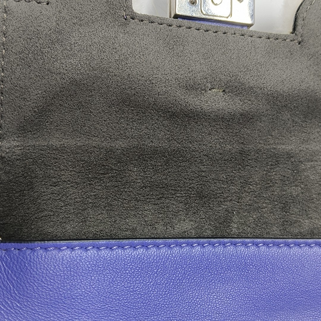 Baguette Micro Lambskin Purple