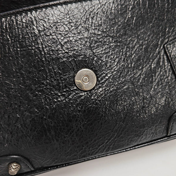 Lambskin Shoulder Bag Small Black