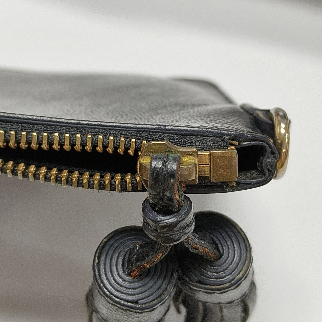 Calfskin Clutch Black
