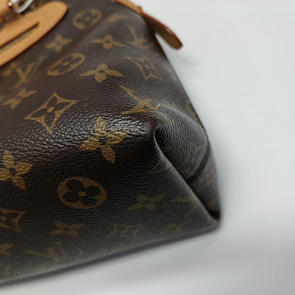 EVERMORE PM Monogram Coated Canvas Brown