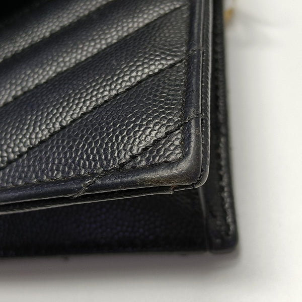 MONOGRAM WOC Chevron Calfskin Black