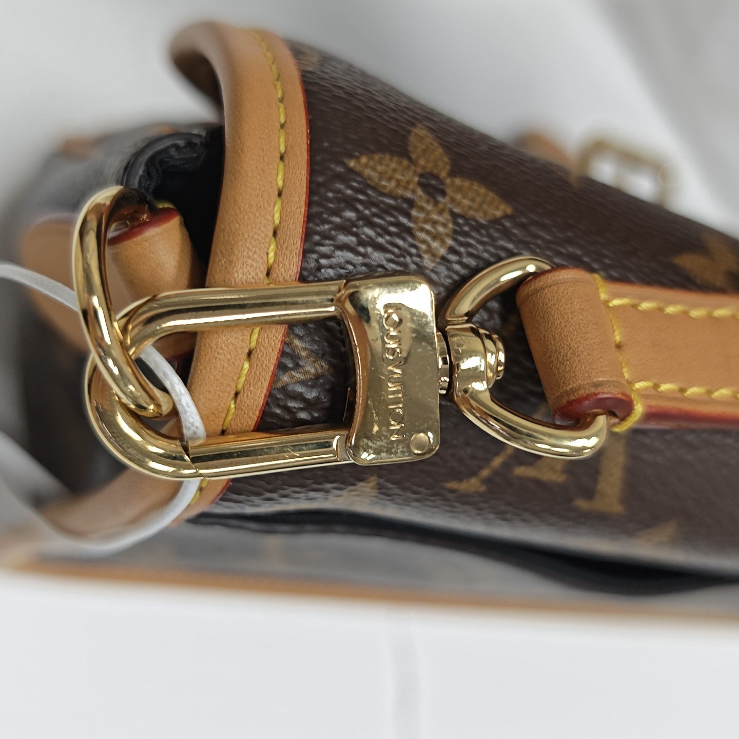 DIANE Monogram Coated Canvas Brown