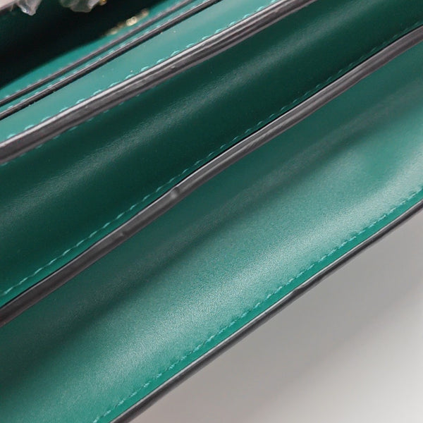 SERPENTI FOREVER Medium Quilted Calfskin Green