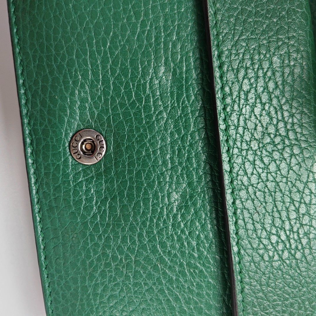 Dionysus Super Mini Calfskin Green
