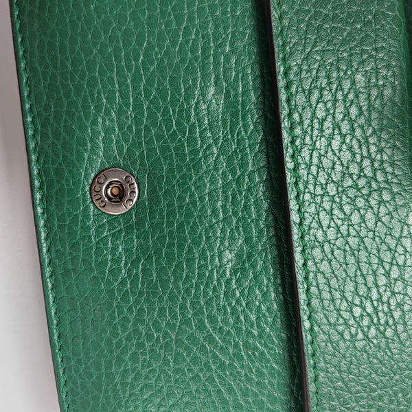 Dionysus Super Mini Calfskin Green