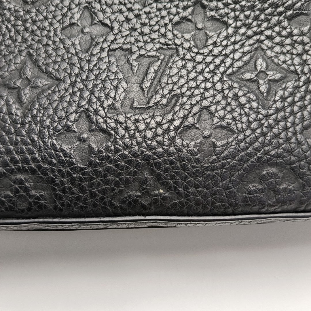 STEAMER Monogram Calfskin Black