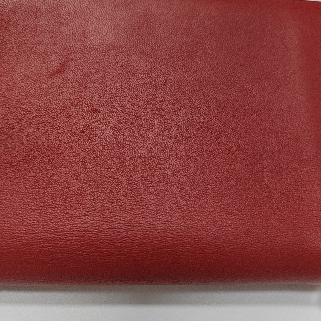 Calfskin Wallet Red