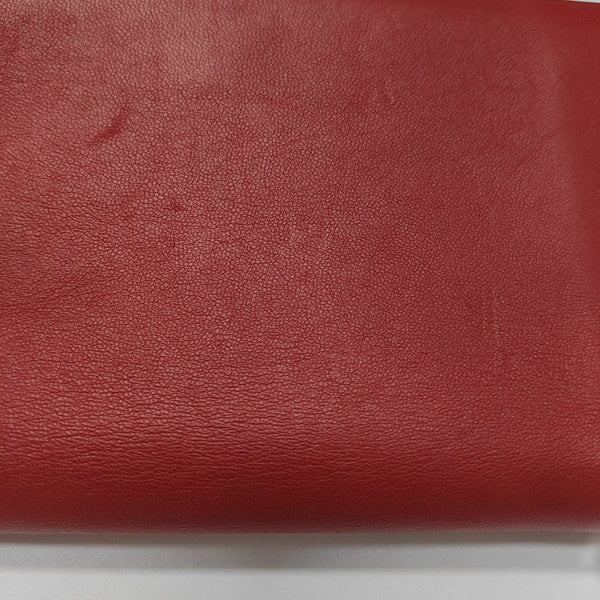 Calfskin Wallet Red
