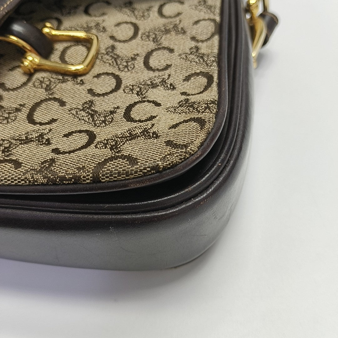 Canvas Shoulder Bag Beige