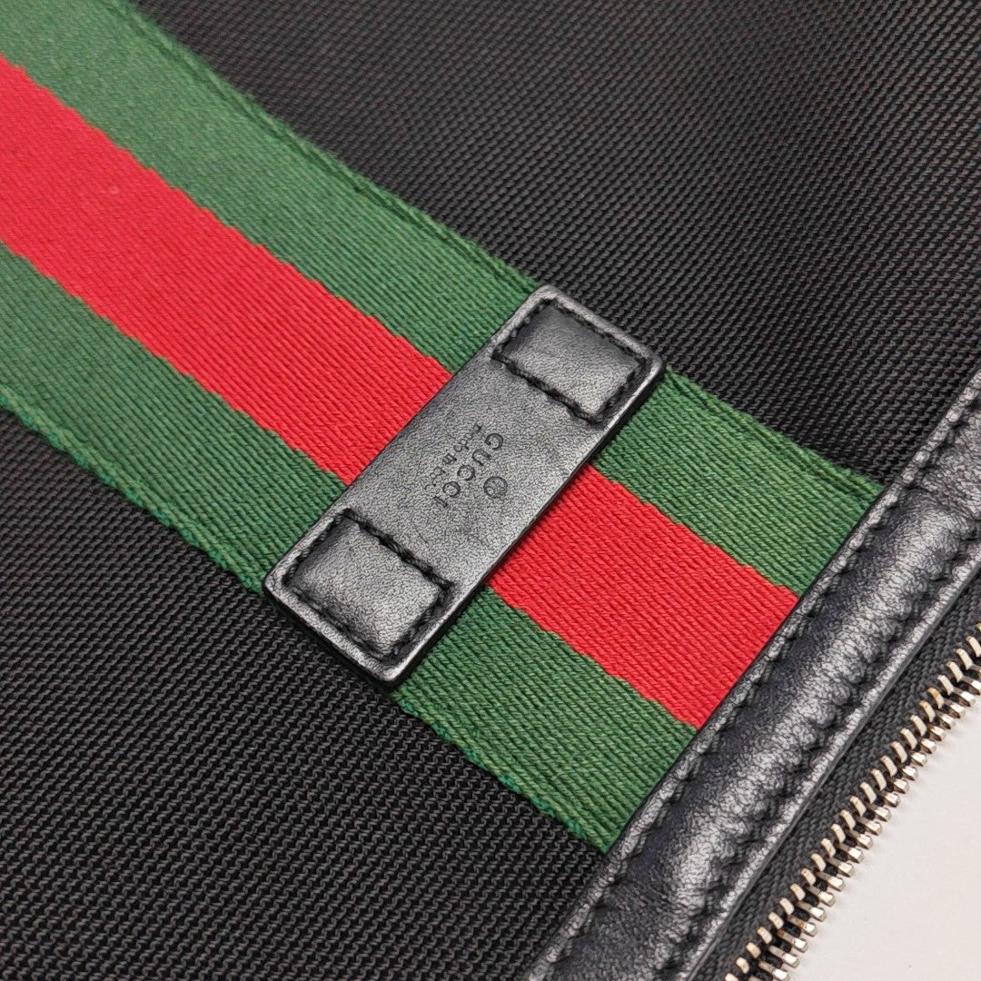 Canvas Shoulder Bag Black