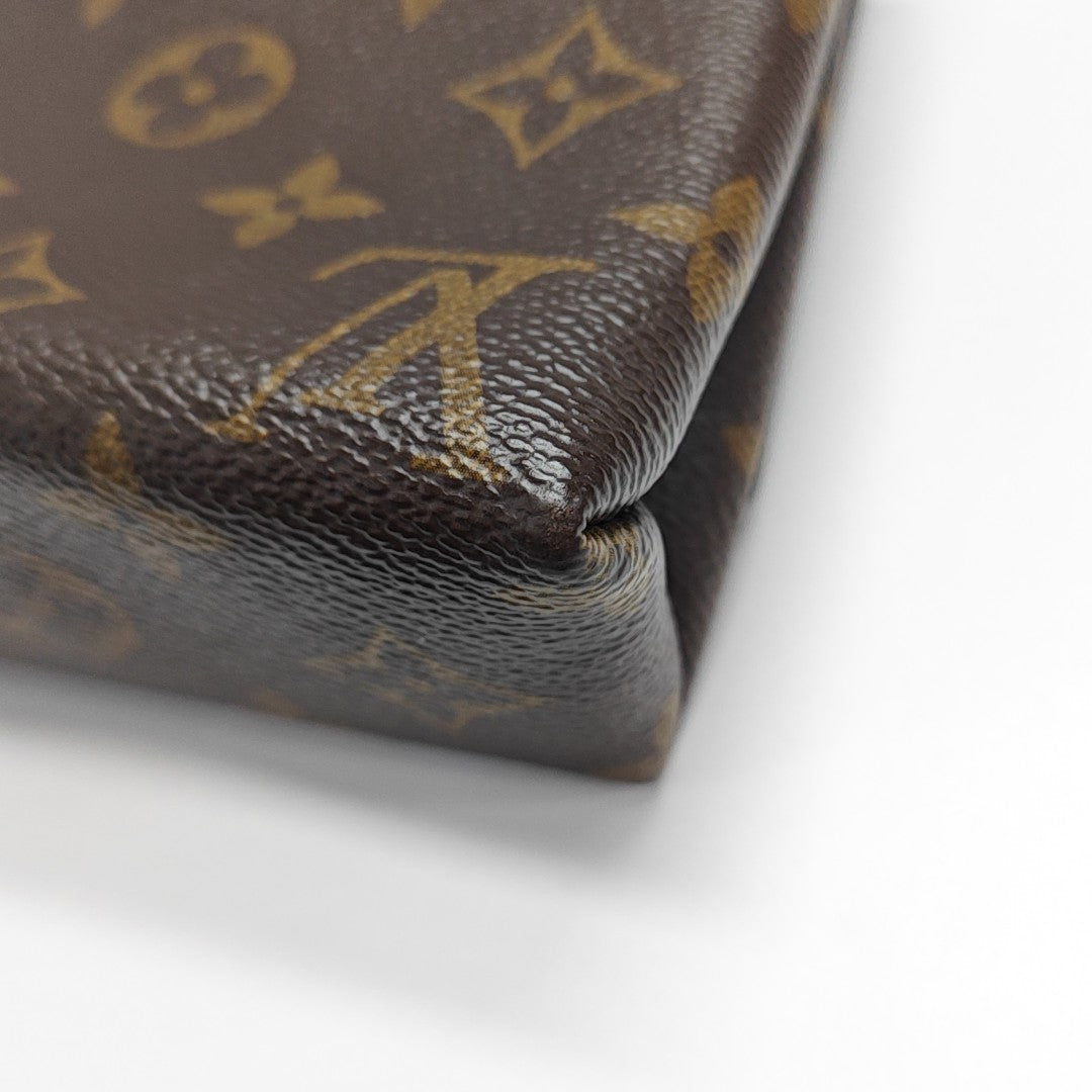 THELMA Monogram Coated Canvas Brown