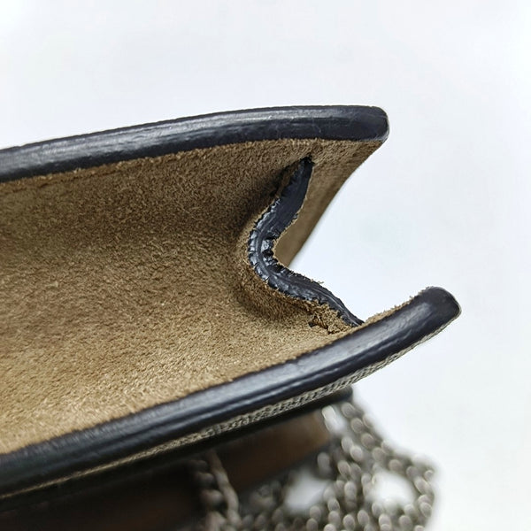 Dionysus Super Mini Monogram Coated Canvas Beige