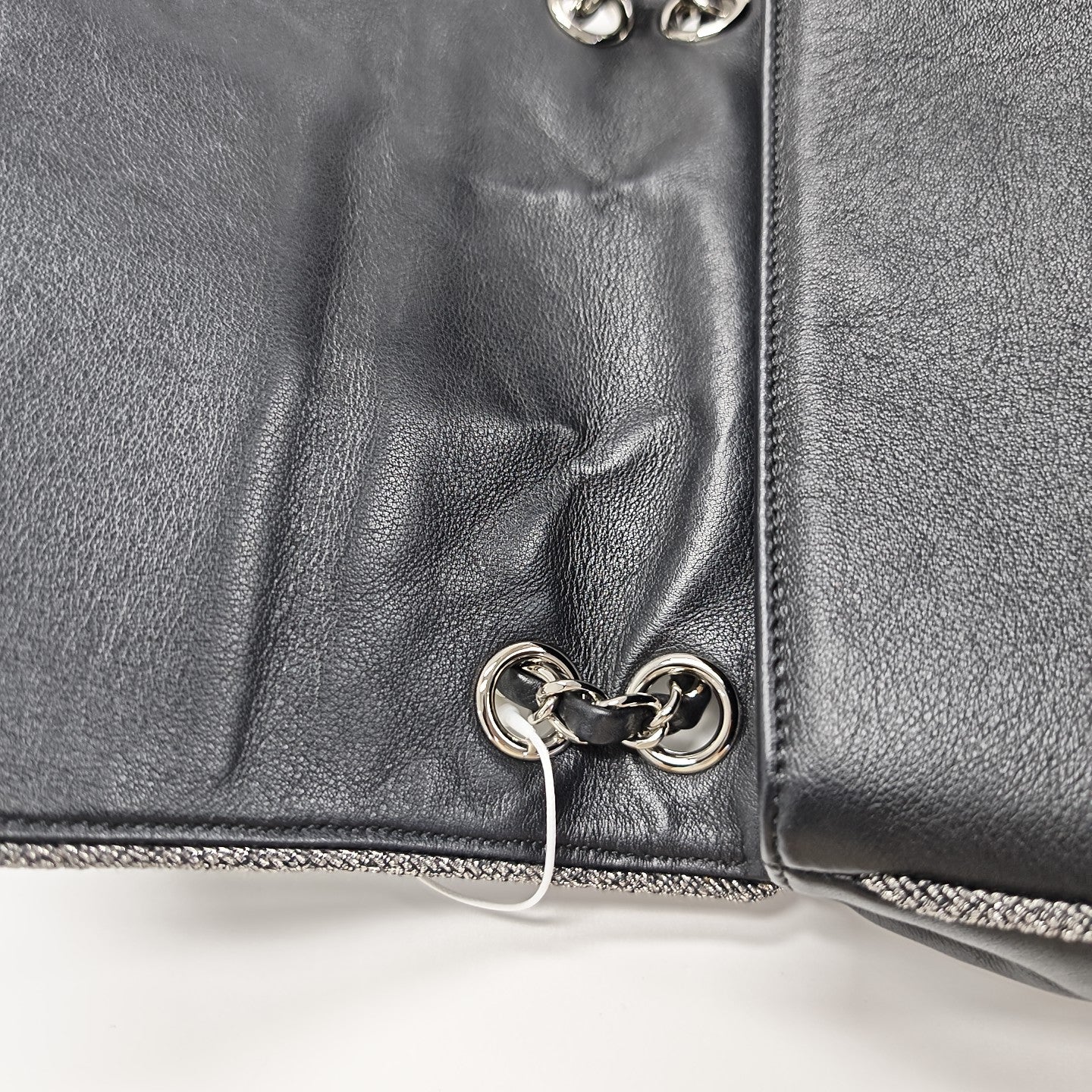 MADISON Quilted Calfskin Black