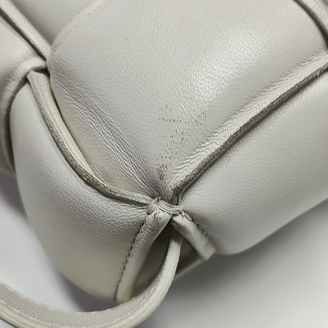 Cassette Medium Lambskin White
