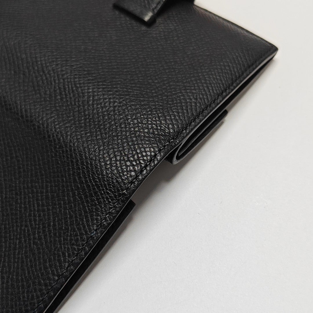 Bearn Mini Epsom Black Card Holder