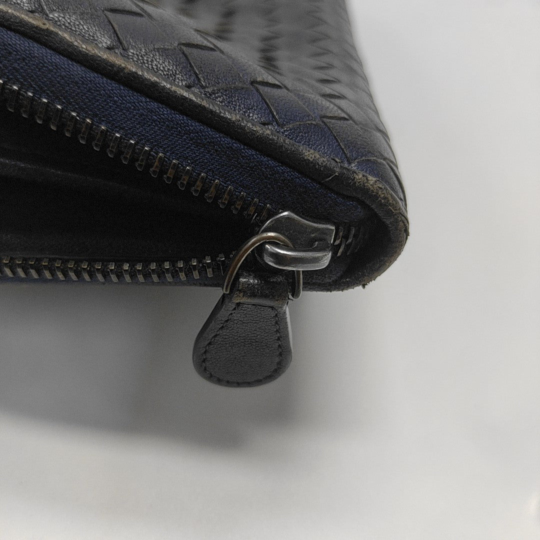 Lambskin Wallet Blue