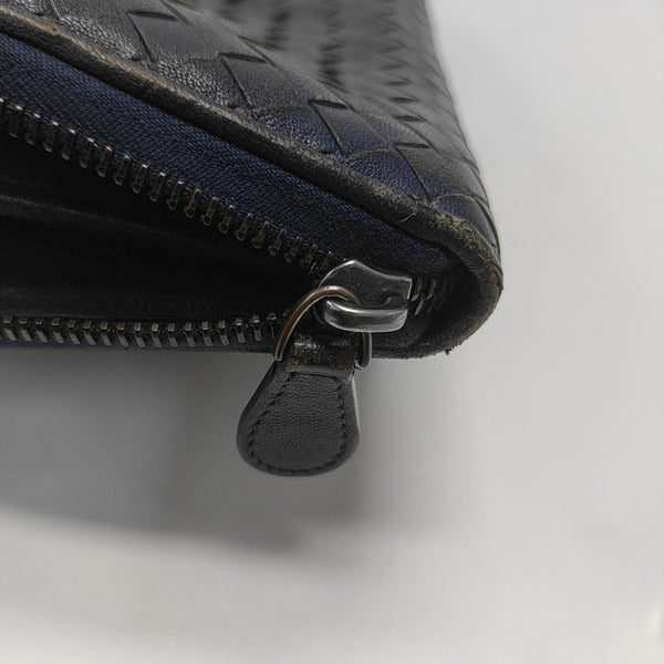 Lambskin Wallet Blue