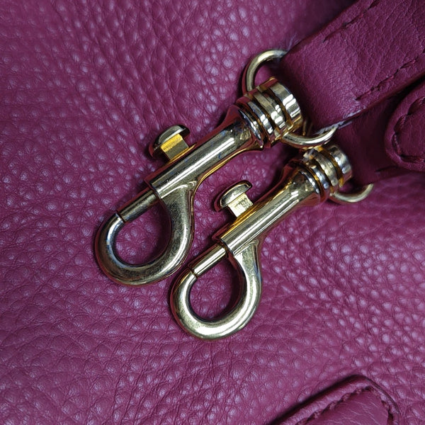 Calfskin Tote Bag Red