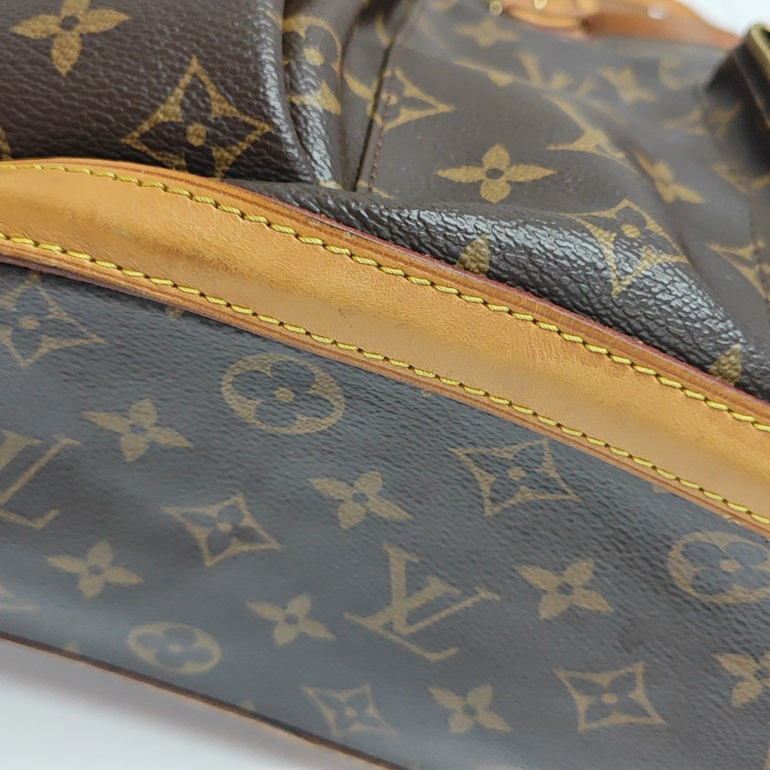 BOSPHORE Monogram Coated Canvas Brown