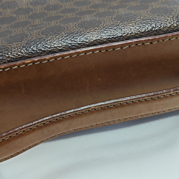 BOLSOS COSMÉTICOS MACADAM TOP HANDLE Lona revestida Marrón
