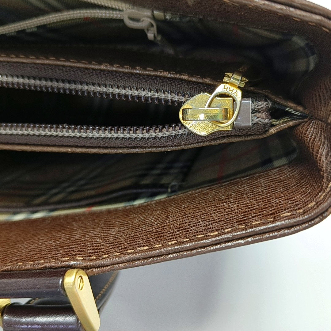 Authenticated pre-owned  Canterbury Mini Calfskin Brown - Tote Bag at Looply