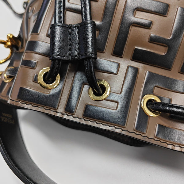 Mon Tresor Mini Monogram Calfskin Brown