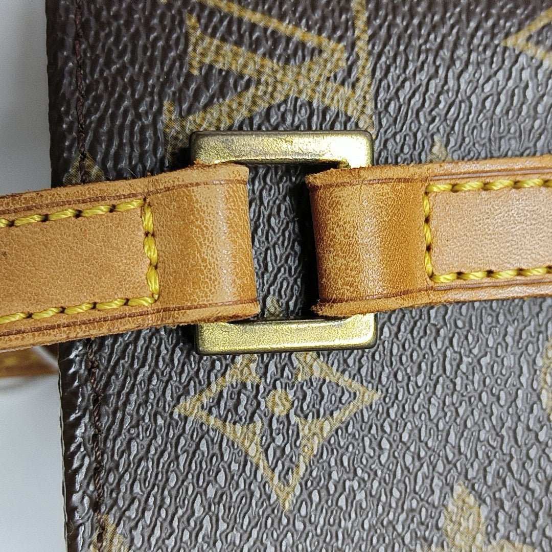 VINTAGE VAVIN PM Monogram Coated Canvas Brown