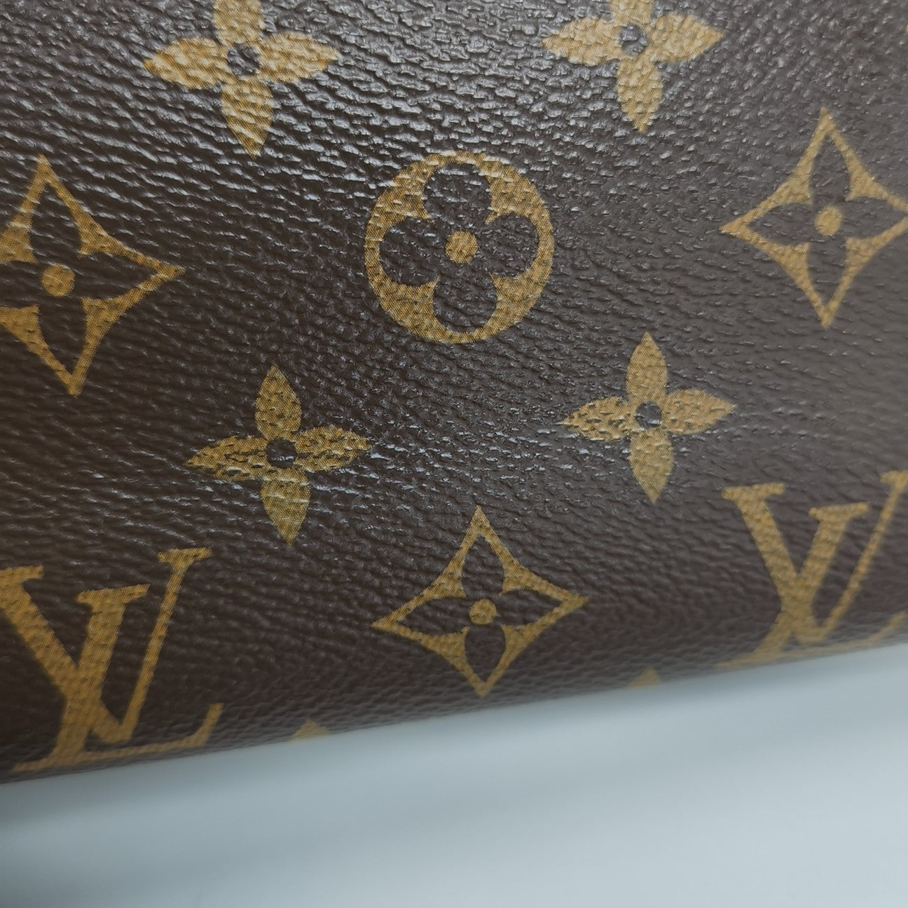 FÉLICIE Monogram Coated Canvas Brown