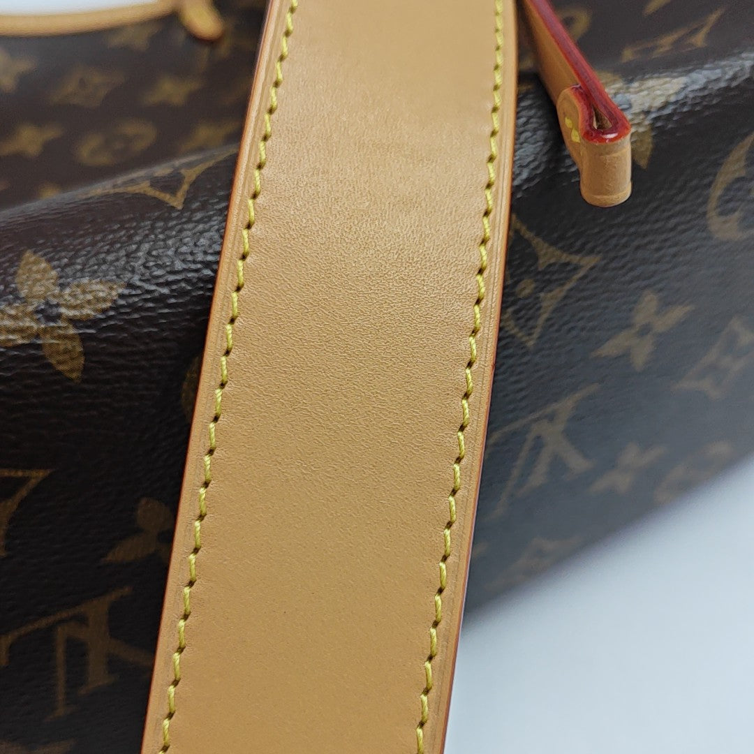CARRYALL PM Monogram Coated Canvas Brown